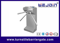 Half Height Access Control Turnstile Gate Outdoor 304 Stainless Steel Cabinet