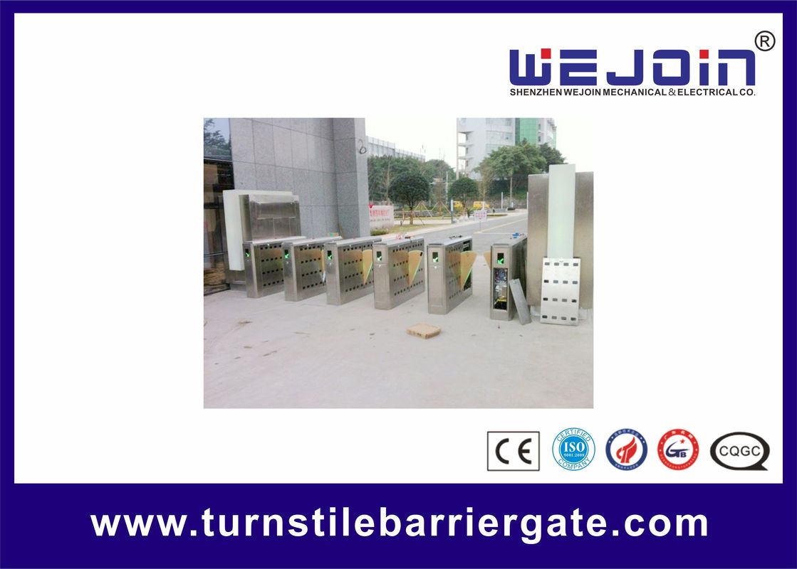 SST 304 Intelligent Controlled Access Turnstiles Safety Pedestrian Barrier Gate