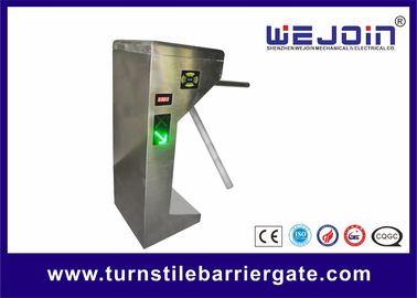 Stainless Steel Automatic Tripod Turnstile Barrier Gate For Bus Station