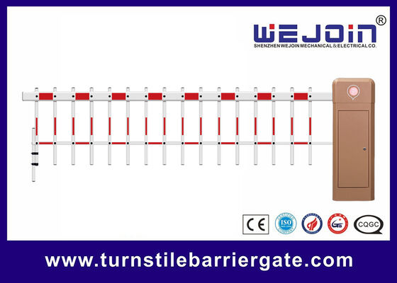 पेशेवर निर्माण 100% ड्यूटी चक्र 4.5 मीटर दो बाड़ भुजा कार और लोगों को अवरुद्ध करने के लिए