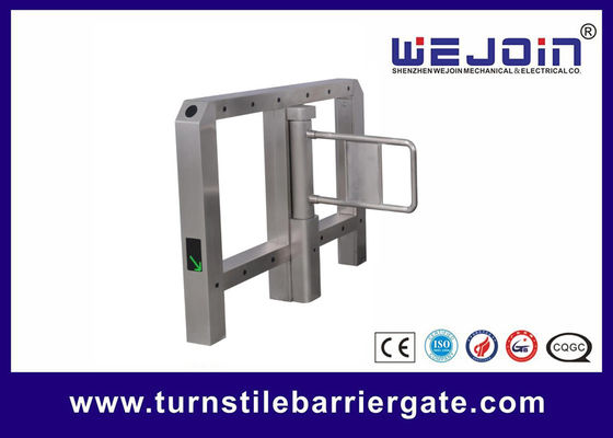 एंटी पिंच SS304 RFID फेस रिकग्निशन ऑटोमैटिक स्विंग बैरियर गेट 500mm आर्म के साथ