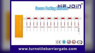 एल्यूमिनियम बाड़ बूम पार्किंग बैरियर एसी मोटर